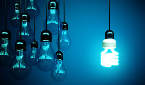 For Energy Conservation use Compact Fluorescent Bulbs Image